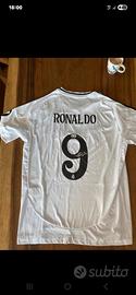 Maglia Ronaldo Real autografata COA Beckett