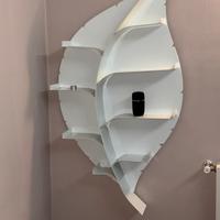 Libreria design foglia