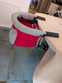 seggiolone da tavolo pieghevole 