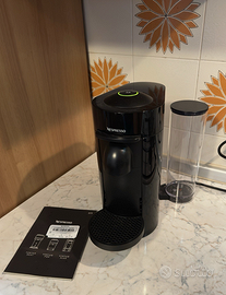 Macchinetta Caffè Vertuo Plus Deluxe Matt Black D