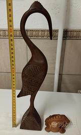 OGGETTI / ANIMALI INTAGLIATI IN LEGNO