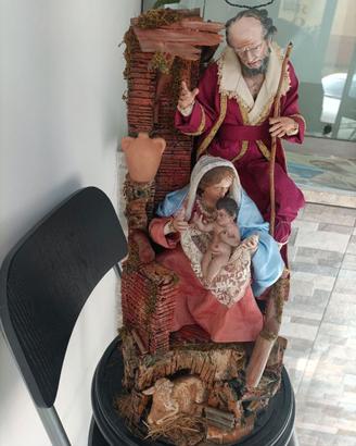 Natività Artigianale napoletana  - acra Famiglia