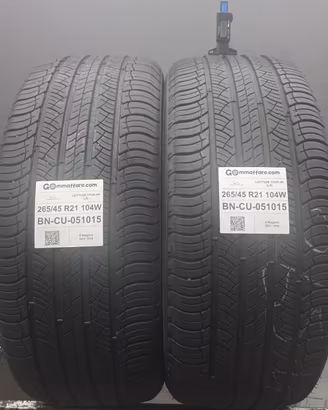 2 Pneumatici 265/45 R21 Michelin Latitude Tour Hp 