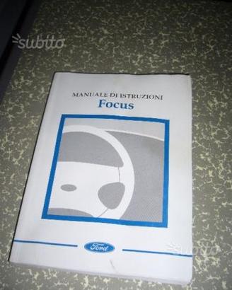 Manuale uso manutenzione Ford focus 2001-2005
