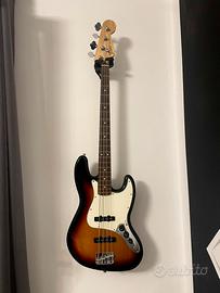 Fender Player Jazz Bass e custodia Rigida Fender