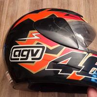 casco integrale vintage agv valentino rossi 46 sol