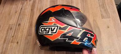 casco integrale vintage agv valentino rossi 46 sol