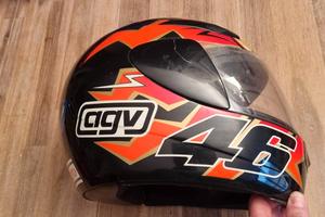 casco integrale vintage agv valentino rossi 46 sol