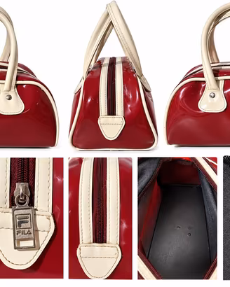  Borsa  bauletto Fila rosso intenso 