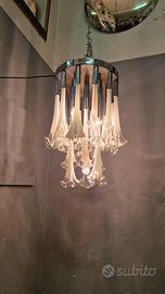 lampadario design calle vetro murano