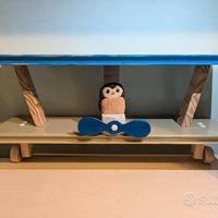 Mensola in legno artigianale