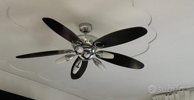 Lampadario con pale