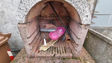 barbecue muratura - pezzi separabili per trasporto