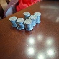 lotto di monete da 5lire repubblica italiana 