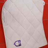 sotto sella equestro bianco