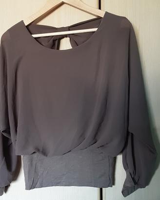 Maglia donna con fiocco
