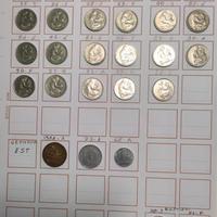 50 PFENNIG RFT/DDR - LOTTO ORGANIZZATO 28 MONETE.