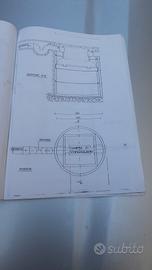fosse e mattonelle in cemento