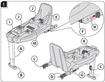 Base per seggiolini auto bambini