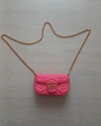 borsetta fucsia donna 