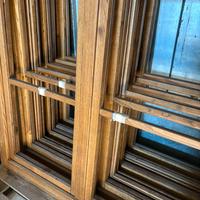 Finestre legno massello