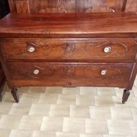 Comò Luigi XVI a 2 cassetti