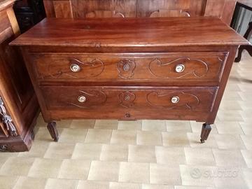 Comò Luigi XVI a 2 cassetti