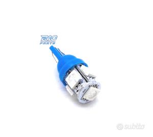 LAMPADINA LED BLU W5W T10