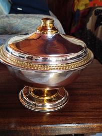 Alzata in silver plate by Fae