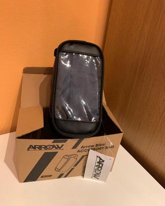 Borsa canotto porta cellulare per bicicletta