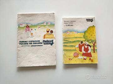 manuali per macchina maglieria Arianna