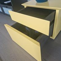 Comodino Abbinabile poliform