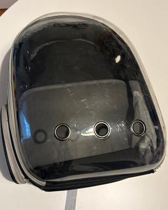 Zaino trasportino gatti