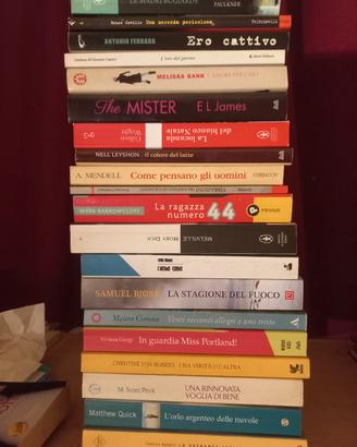 20 libri autori vari COPERTINA FLESSIBILE