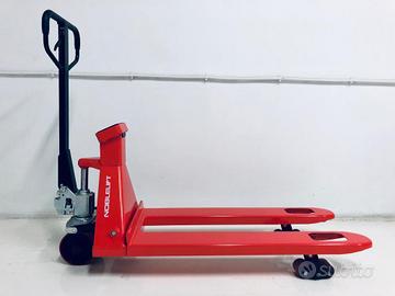 TRANSPALLET MANUALE CON BILANCIA DI PRECISIONE