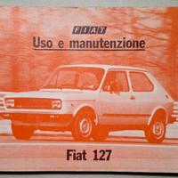 FIAT 127 Anno 1980 Libretto Uso e Manutenzione 