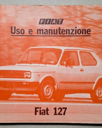 FIAT 127 Anno 1980 Libretto Uso e Manutenzione