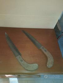 N. 2 SEGHE A UNA IMPUGNATURA VINTAGE