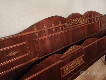 Giro letto in legno antico