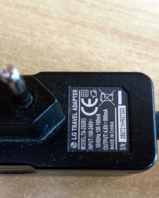 Carica batterie telefono LG