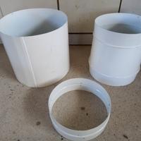 Tubi Acciaio smaltato bianco vari e accessori