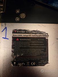 Batteria 16 Ah 48 V BICI ELETTRICA ENGWE EP-2 PRO