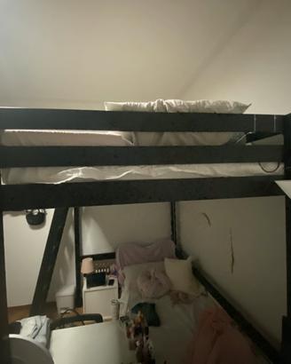Letto ikea matrimoniale rialzato