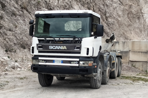 Scania 8x4 mezzo d'opera