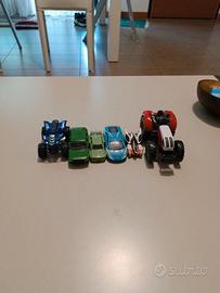 4 macchinine - moto - trattore