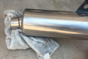Terminale di scarico originale hornet 600 98-03