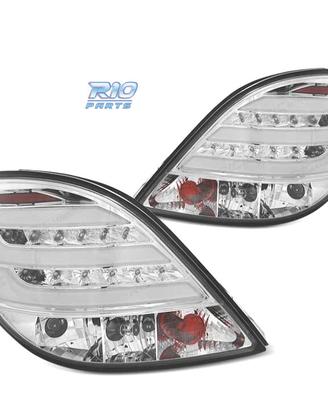 FANALI A LED PEUGEOT 207 06-09 CROMATI