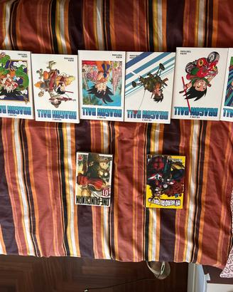 Manga dragonball/one punch man/ my hero academia