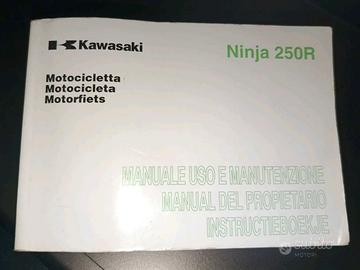 Uso e manutenzione manuale operativo Ninja 250