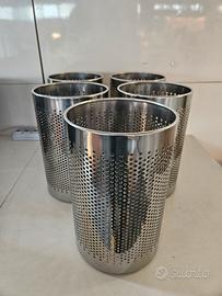 Cestino gettacarte in acciaio inox Nuovo